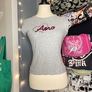 Aeropostale baby tee shirtwith Pink Sequins